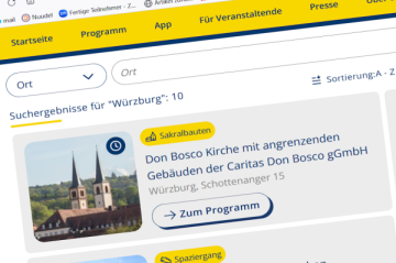 Ausschreibung zum Tag des offenen Denkmals